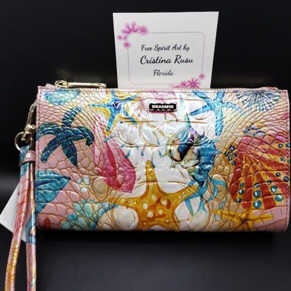 Brahmin Daisy Starlight Ombre NWT - Picture 1 of 3